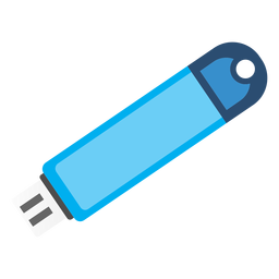 Icono de unidad flash USB Diseño PNG
