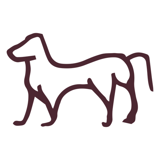 Símbolos tradicionais de animais egípcios Desenho PNG