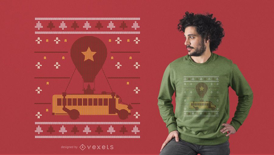Battlebus Christmas T-Shirt Design Battlebus Christmas T-Shirt Design