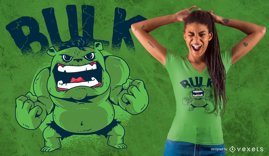 Bulk Green Bear T-Shirt Design Bulk Green Bear T-Shirt Design