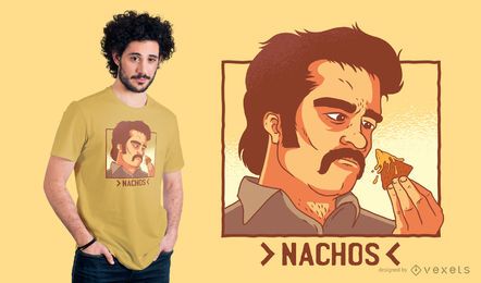 Diseño de camiseta Nachos Drug Lord Diseño de camiseta Nachos Drug Lord