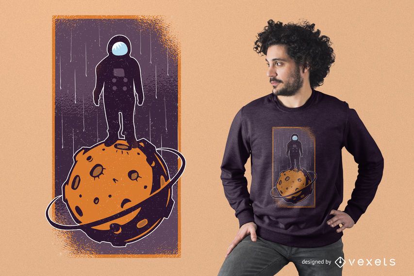 Space Conqueror T-Shirt Design Space Conqueror T-Shirt Design