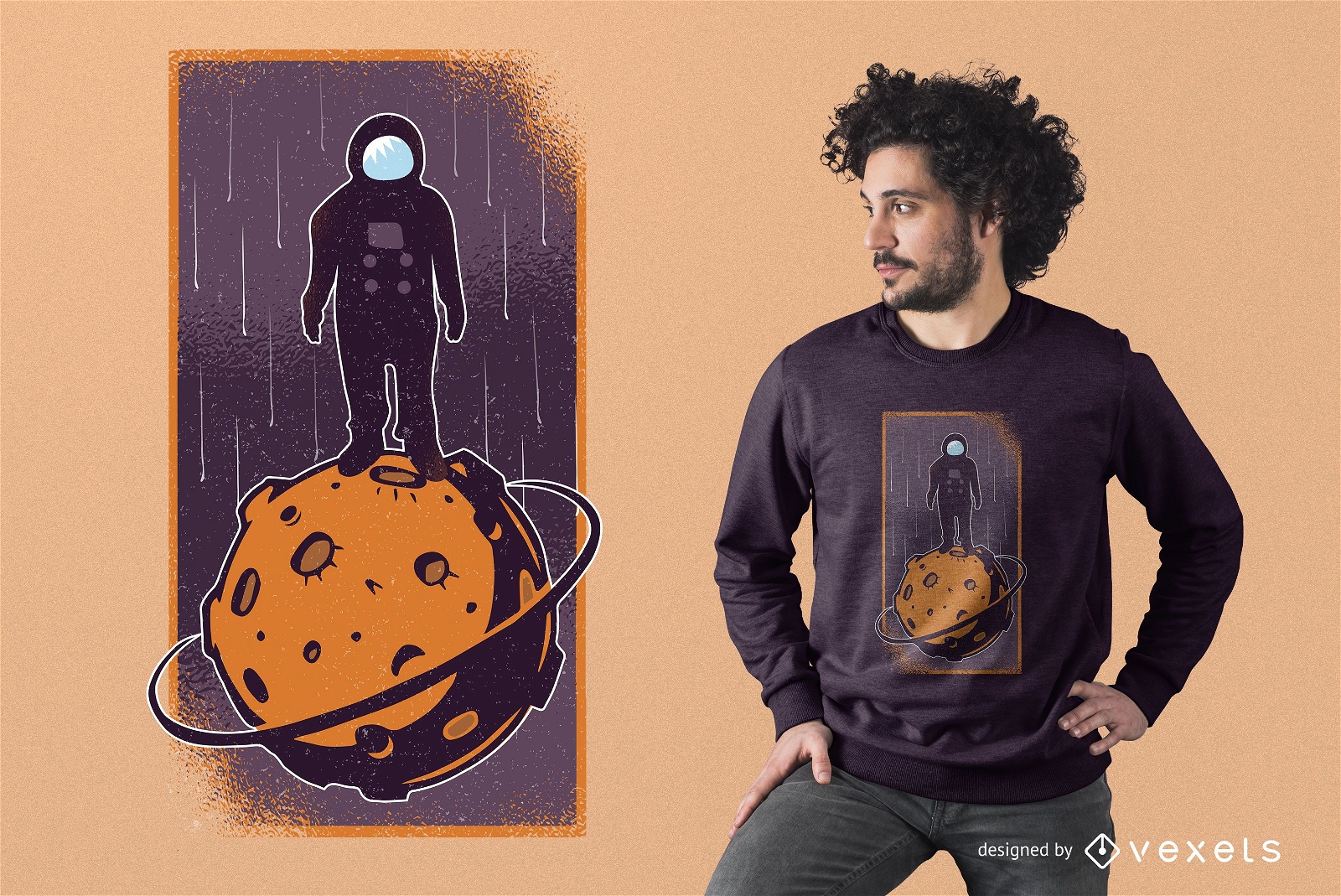 Design de camisetas do Space Conqueror