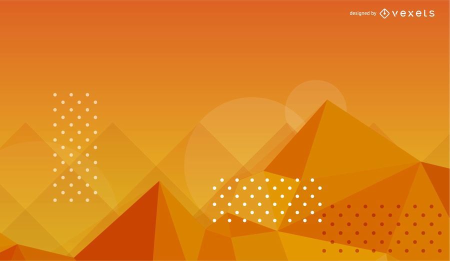 Orange Background Design - Vector download