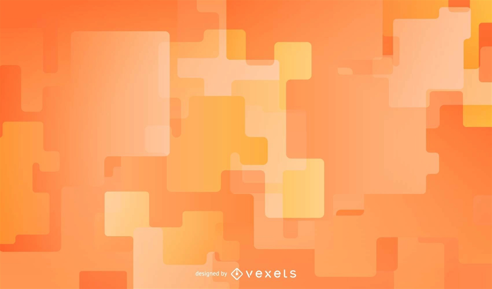 Abstraktes orange Hintergrunddesign