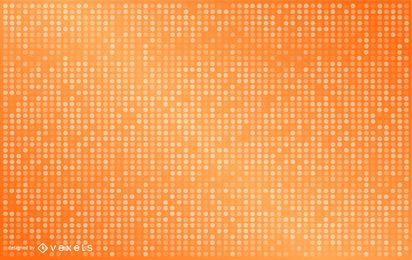 Diseño de fondo naranja punteado Diseño de fondo naranja punteado