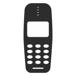 Ícone de celular básico Desenho PNG