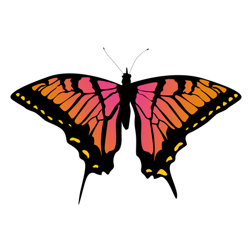 Download Big butterfly icon - Transparent PNG & SVG vector file