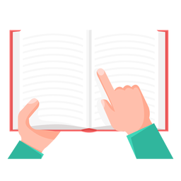 Vetor de pesquisa de livro Desenho PNG