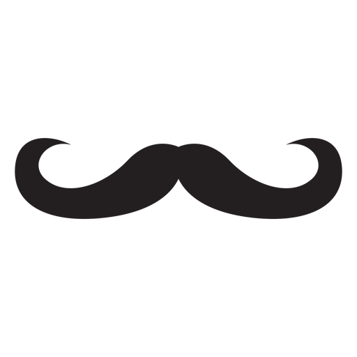 Boulanger moustache black icon