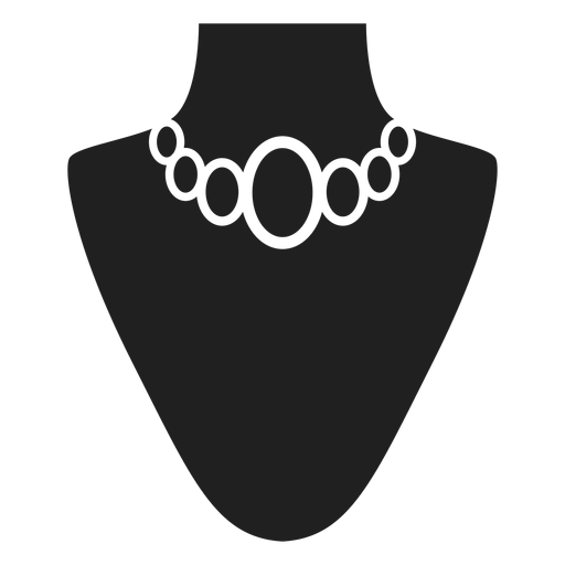 Choker Necklace Black Icon Transparent Png Svg Vector File