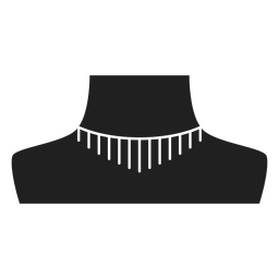 Ícone de gargantilha Desenho PNG