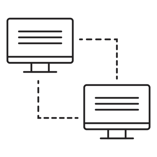 Computer link transfer icon Transparent PNG Computer link transfer icon Transparent PNG