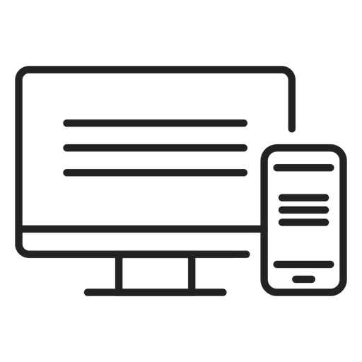 Computer web and mobile icon PNG Design