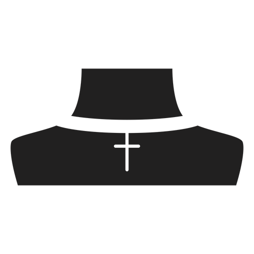 Kruzifix Choker Halskette Symbol PNG-Design