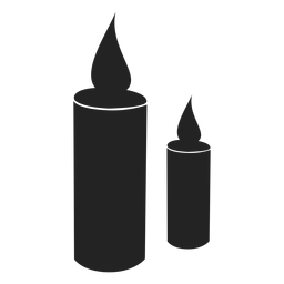 Hanukkah candle icon hanukkah PNG Design