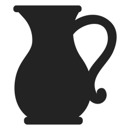 Hanukkah jug silhouette icon PNG Design Transparent PNG