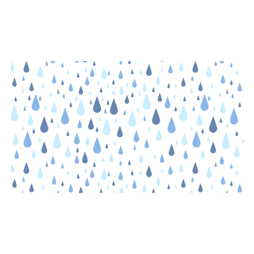Vector de fuertes lluvias Diseño PNG