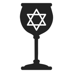 Jewish cup icon PNG Design