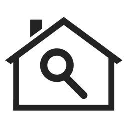 Icono de inicio de lupa Diseño PNG
