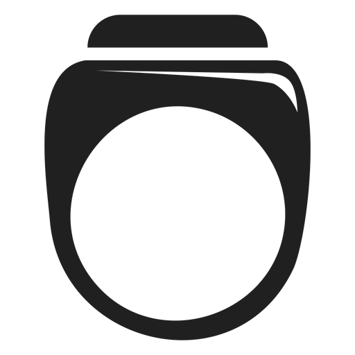 Download Men's ring black icon - Transparent PNG & SVG vector file