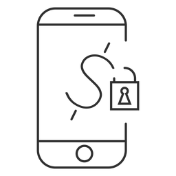 Icono de contraseña de pago móvil Transparent PNG