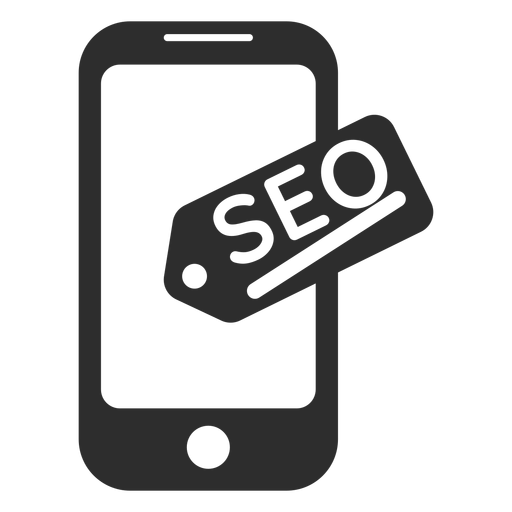 Mobile seo marketing icon PNG Design