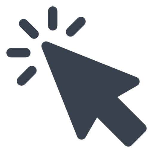 Mouse pointer icon pointer PNG Design