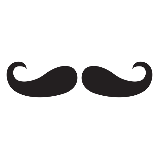 Ícone de bigode no guidão Desenho PNG