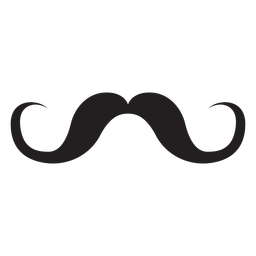 Schnurrbart kaiserliche Ikone PNG-Design