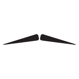 Icono de bigote de lápiz Transparent PNG