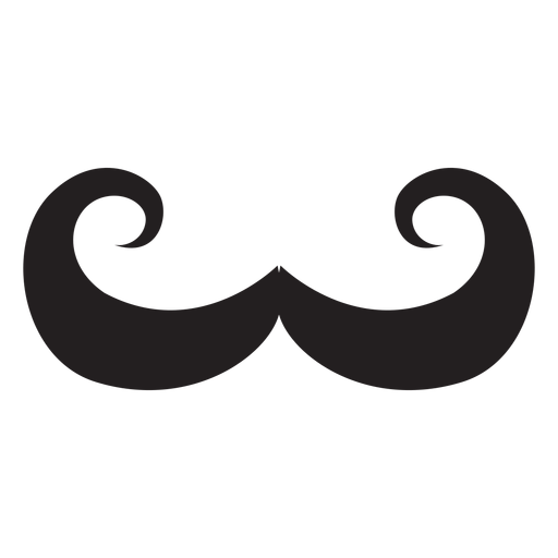 Petite handlebar icon PNG Design