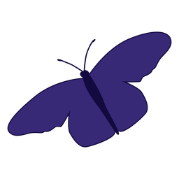 Icono de mariposa púrpura Transparent PNG