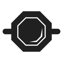 Ring Draufsicht Symbol PNG-Design