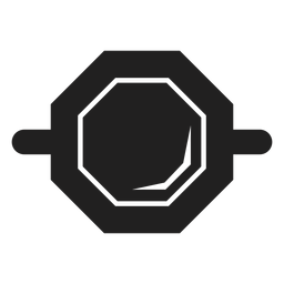 Ring top view icon Transparent PNG