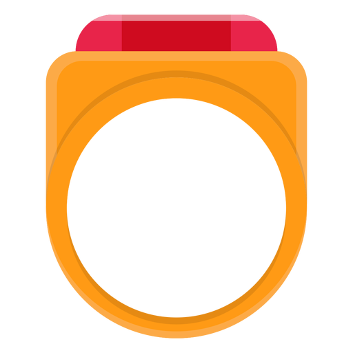 Signet ring vector icon PNG Design