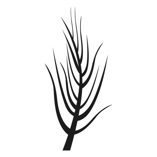 Simple bare stem silhouette Transparent PNG Simple bare stem silhouette Transparent PNG