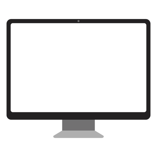 Einfacher Computerbildschirm Symbol Computer PNG-Design