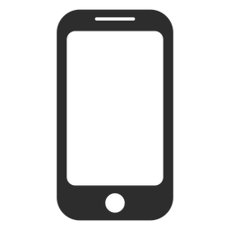 Icono de teléfono inteligente simple Icono de teléfono inteligente simple
