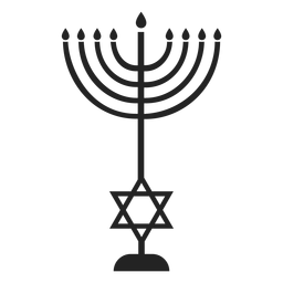 Temple Menorah Icon PNG & SVG Design For T-Shirts