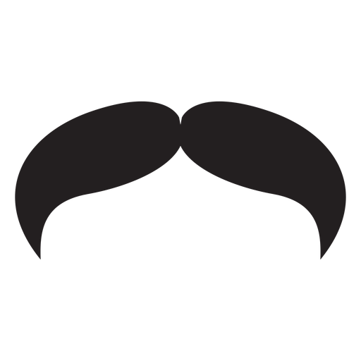 Das Schnurrbart-Symbol im Cowboy-Stil PNG-Design