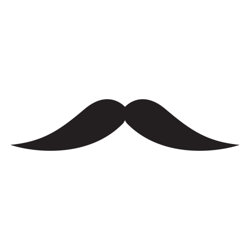 Das englische Schnurrbart-Symbol PNG-Design