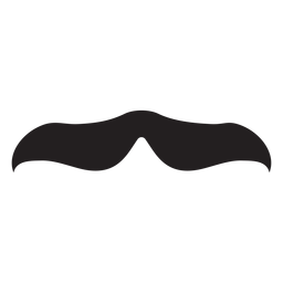 El icono del bigote de gandhi Diseño PNG
