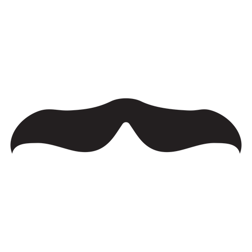 El icono del bigote de gandhi Diseño PNG