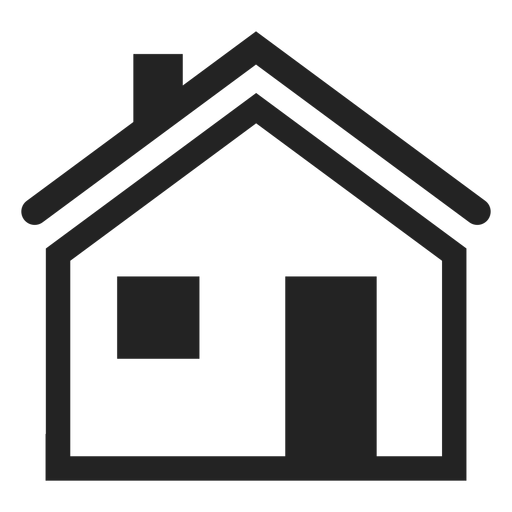 Traditional home icon PNG Design