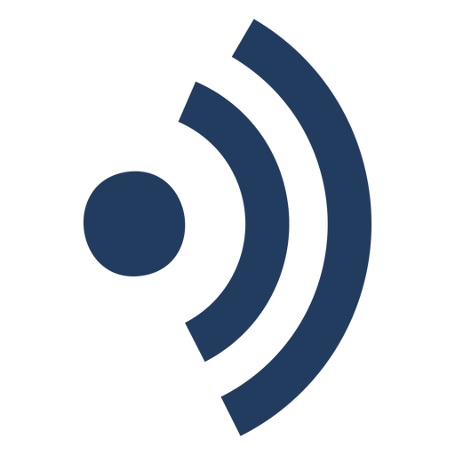 Símbolo de conexión wifi Diseño PNG