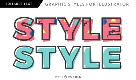 Memphis Graphic Style Memphis Graphic Style