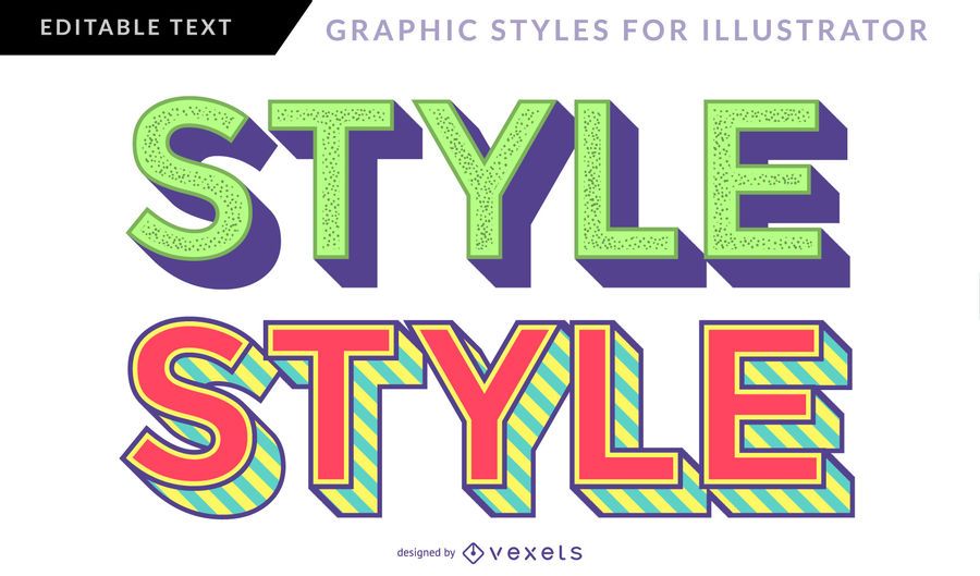 Neon Vintage Graphic Style Neon Vintage Graphic Style