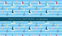 Seamless Nautical Boat Pattern Vector Download