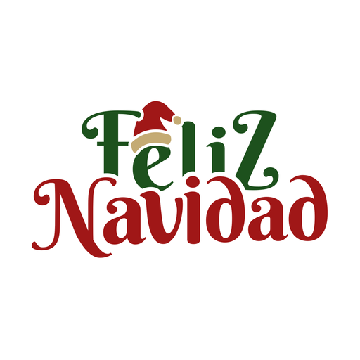 Feliz navidad letras mensaje Descargar PNG/SVG transparente